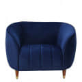 Nara Cobalt Blue Sofa - front_view