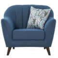 Nara Modern Blue Sofa - photo