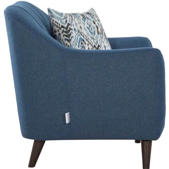 Nara Modern Blue Sofa - top_view