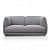 Akron Moxy Sofa (Grey) - photo