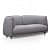 Akron Moxy Sofa (Grey) - front_view