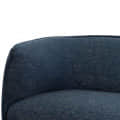 Fujairah 3 Seater Blue Sectional Sofa - top_view