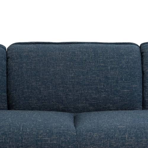 Fujairah 3 Seater Blue Sectional Sofa
