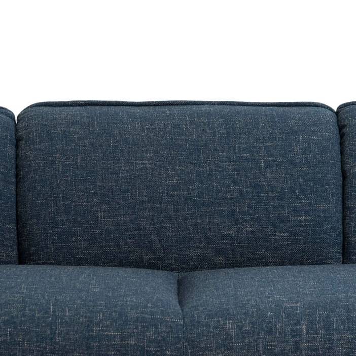 Fujairah 3 Seater Blue Sectional Sofa