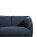 Fujairah 3 Seater Blue Sectional Sofa - right_view