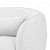 Ruwais Modern White Sofa - left_view