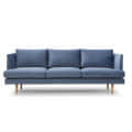 Paddington 3 Seater Sofa in Dusty Blue Color - front_view
