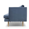 Paddington 3 Seater Sofa in Dusty Blue Color - top_view