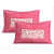 Cotton Double Bedsheet With Pillow Covers Jaipuri Print - Pink - top_view