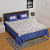 Cotton Double Bedsheet With Pillow Covers Jaipuri Print - Blue - photo
