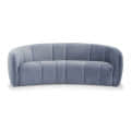 Dusty Blue Hugo 3 Seater Sofa - photo
