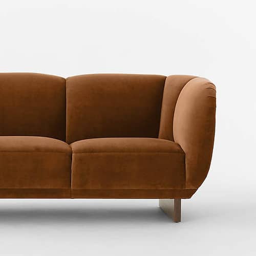 Éclair Chintz 3 Seater Fabric Sofa