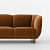Éclair Chintz 3 Seater Fabric Sofa - rear_view