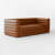 Eclairs Modern Leather Sofa - front_view