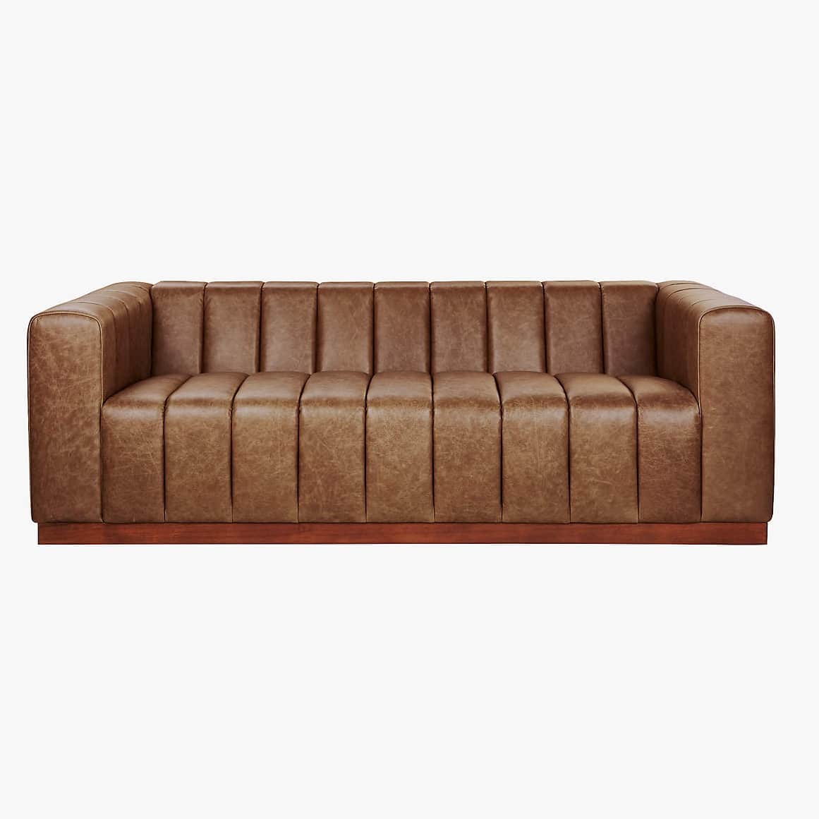 Eclairs Greta Modern Low Back Sofa - front_view
