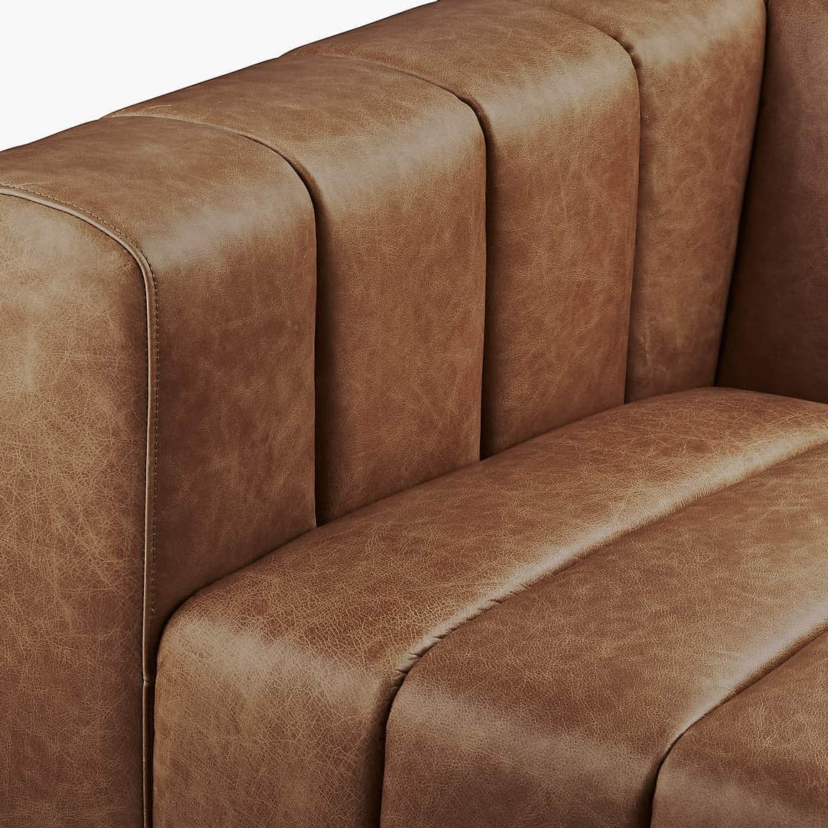 Eclairs Greta Modern Low Back Sofa - left_view