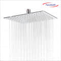 Ultra Slim SS Shower Chrome Finished Head Square - front_view