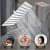 Ultra Slim SS Shower Chrome Finished Head Square - top_view