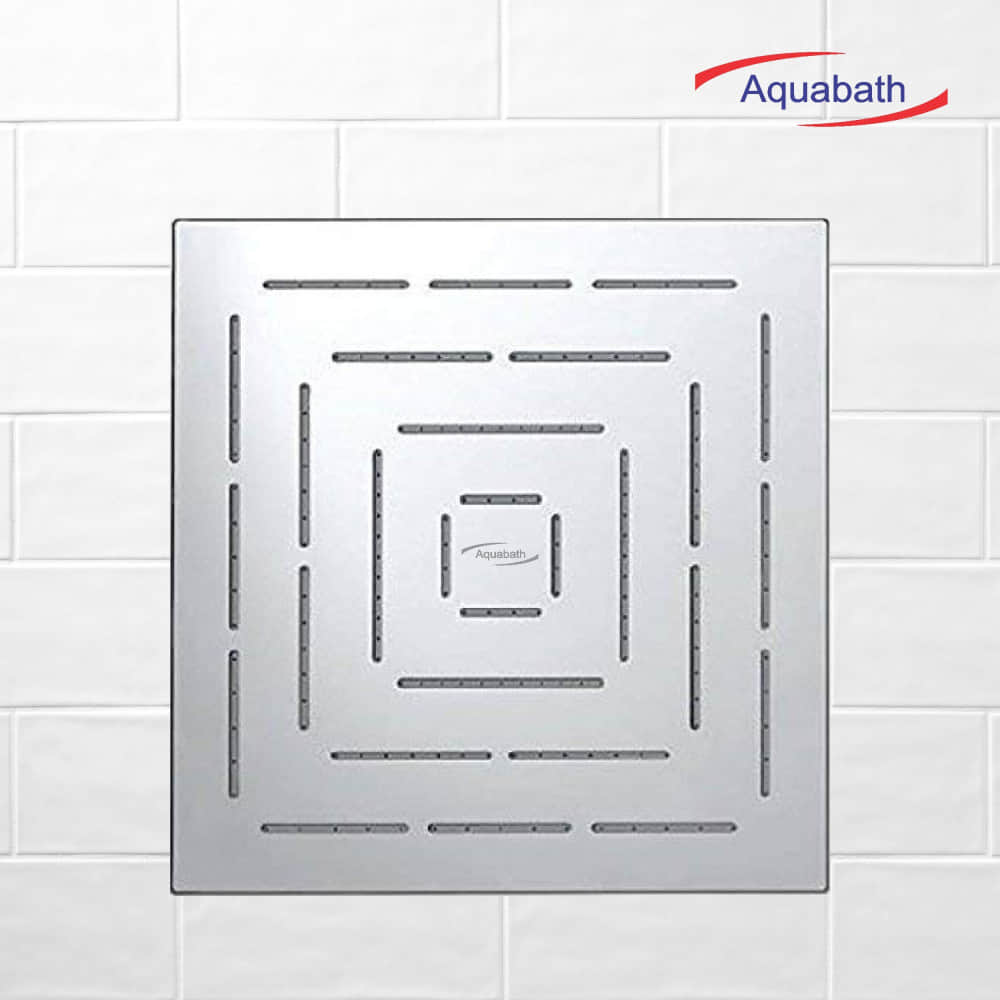 Ultra Slim Rain Head Without Arm Shower Head - photo