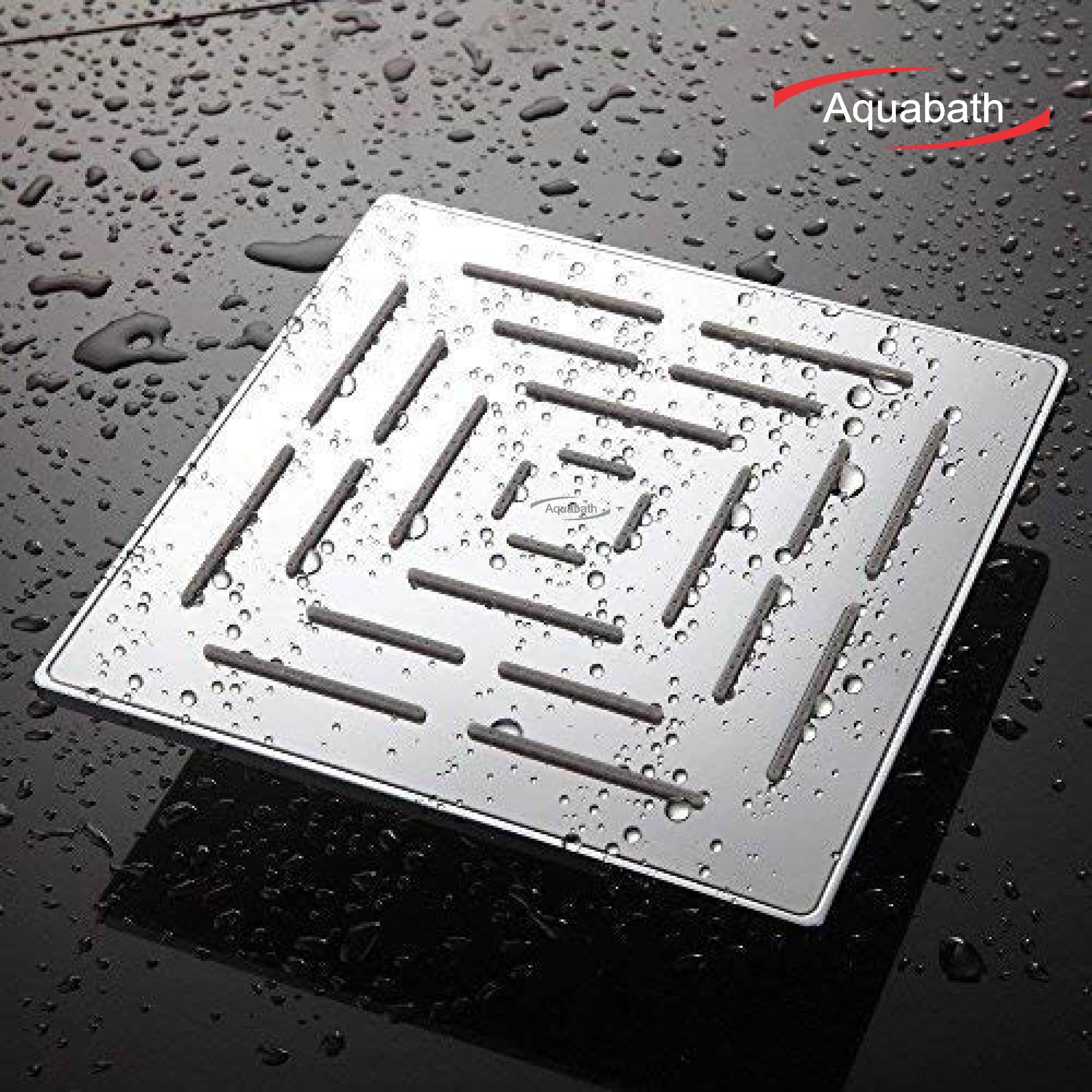 Ultra Slim Rain Head Without Arm Shower Head - front_view