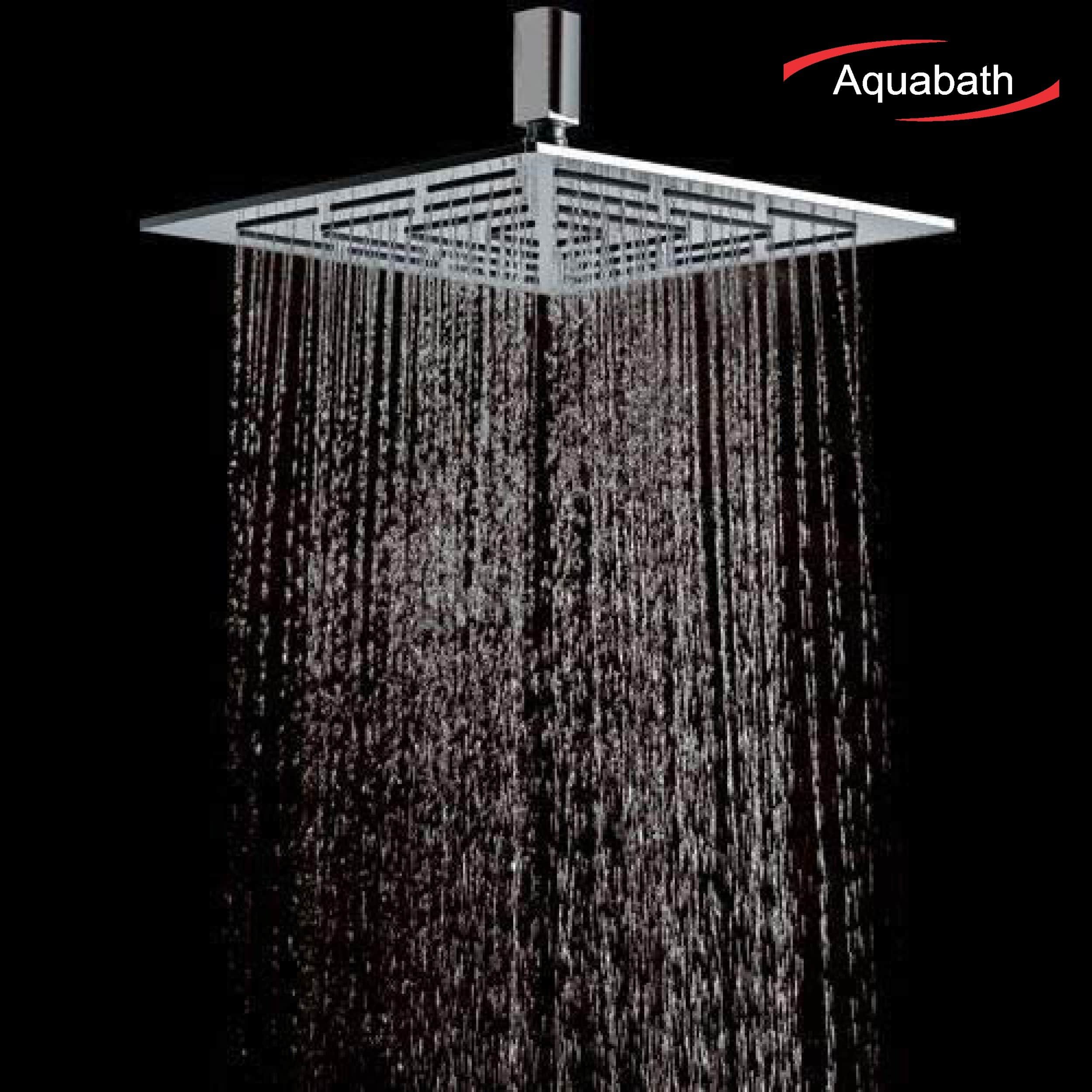 Ultra Slim Rain Head Without Arm Shower Head - top_view