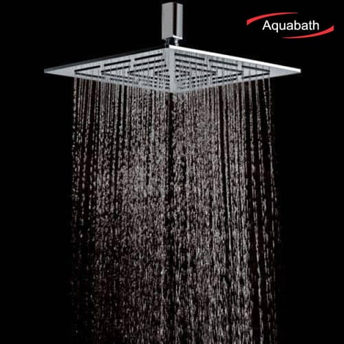 Ultra Slim Rain Head Without Arm Shower Head