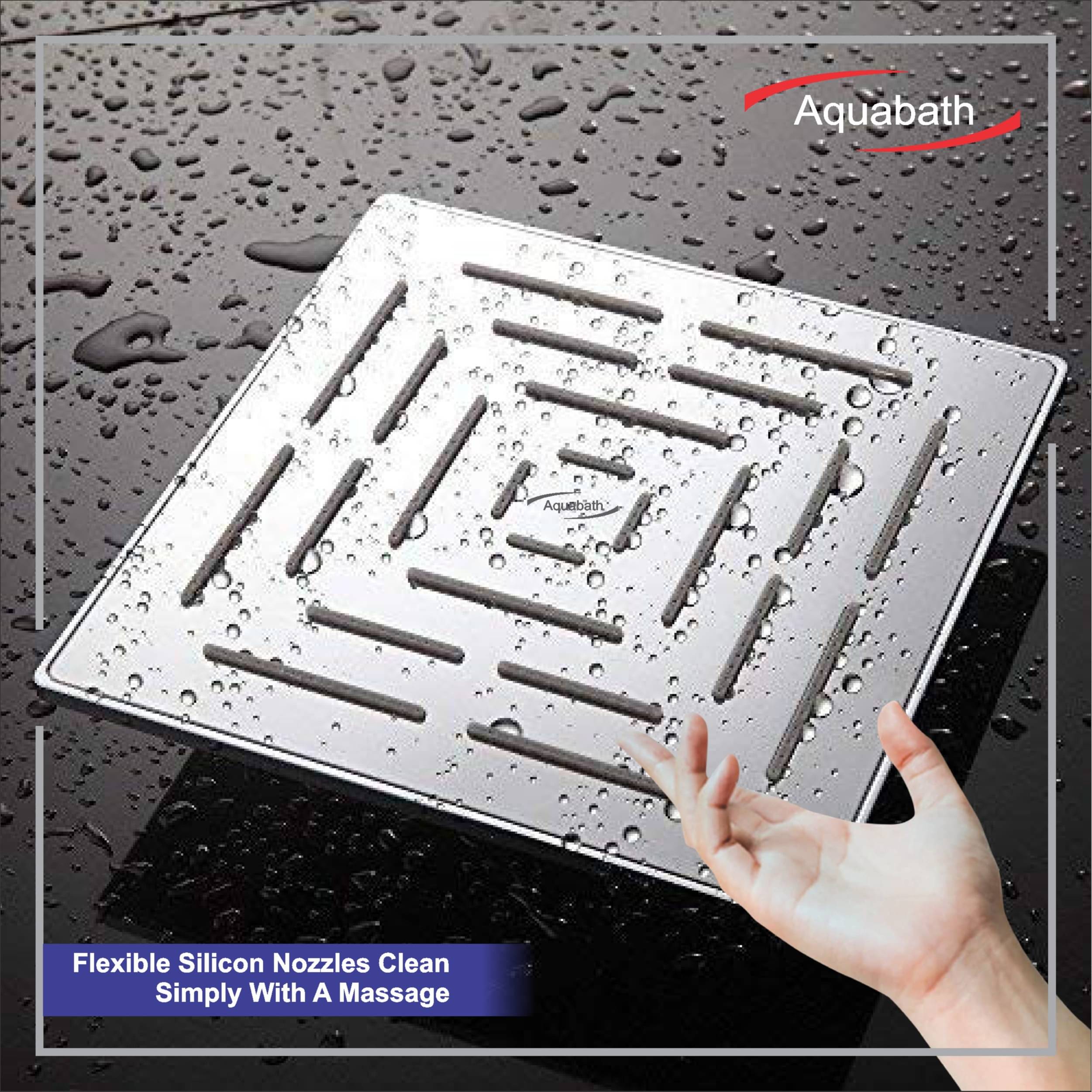 Ultra Slim Rain Head Without Arm Shower Head