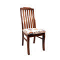 Warren Ebony High Back Dining Chair - front_view