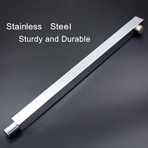 Ultra Slim SS Shower Chrome Finished Head Square