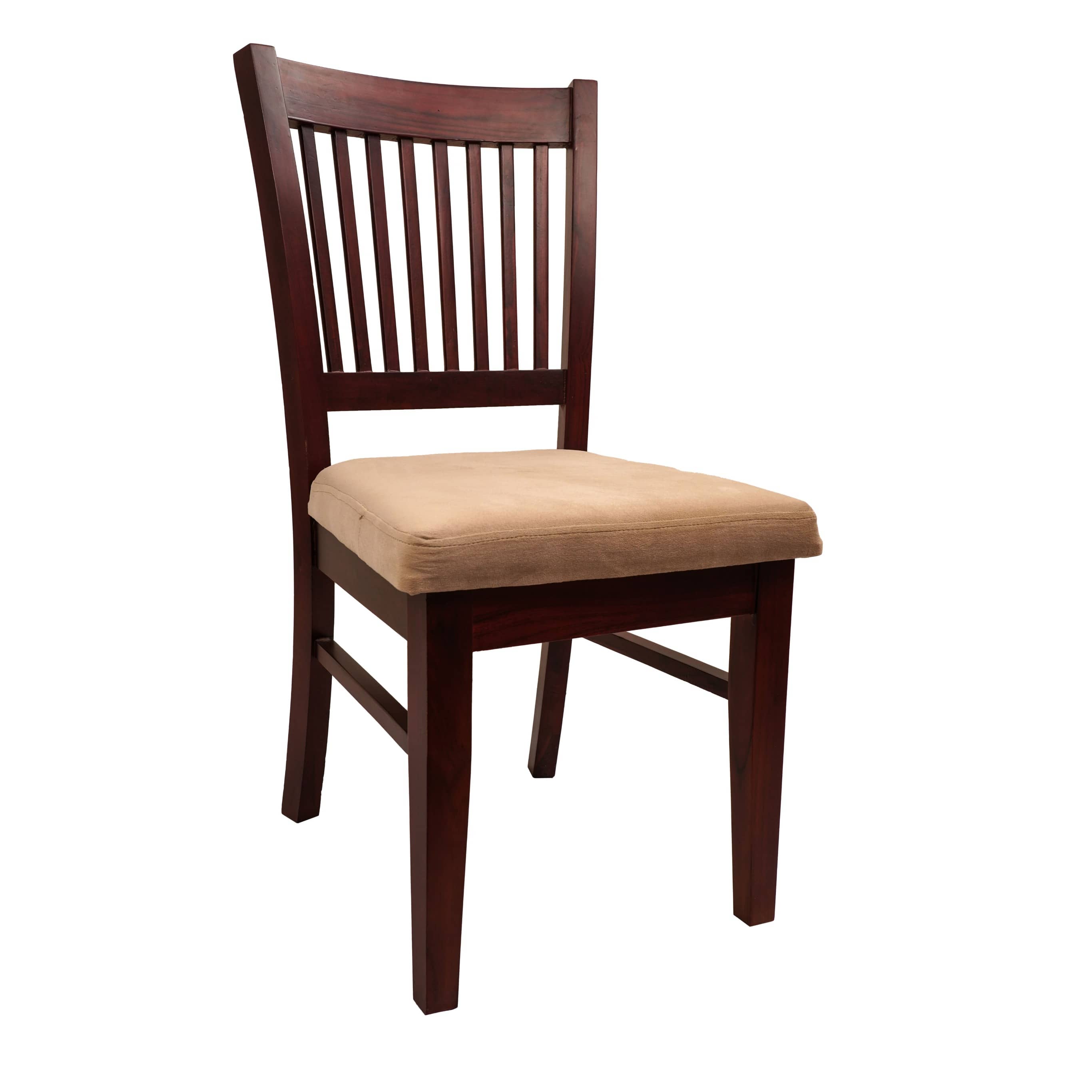 Warren Ebony Wooden High Back Dining Chair