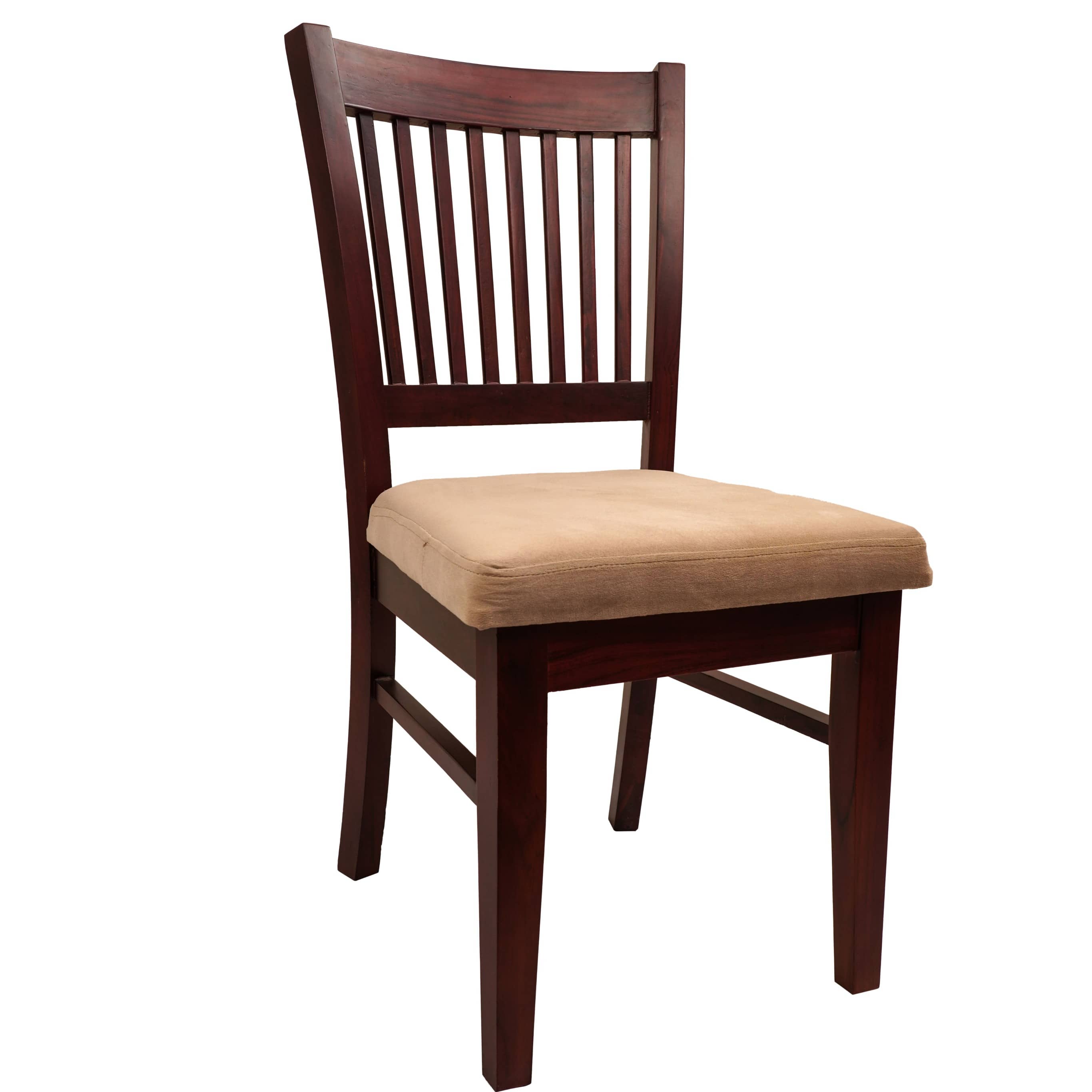 Warren Ebony Wooden High Back Dining Chair