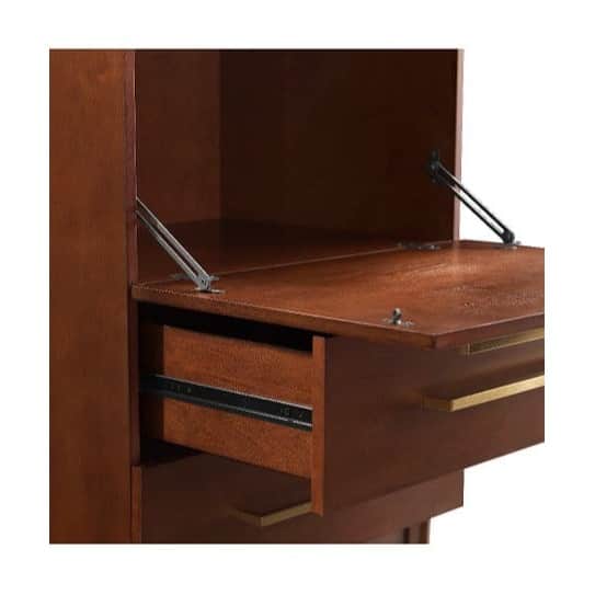 Mid century bar cabinet - rear_view