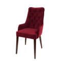 Luxuries upholstered Chair - front_view