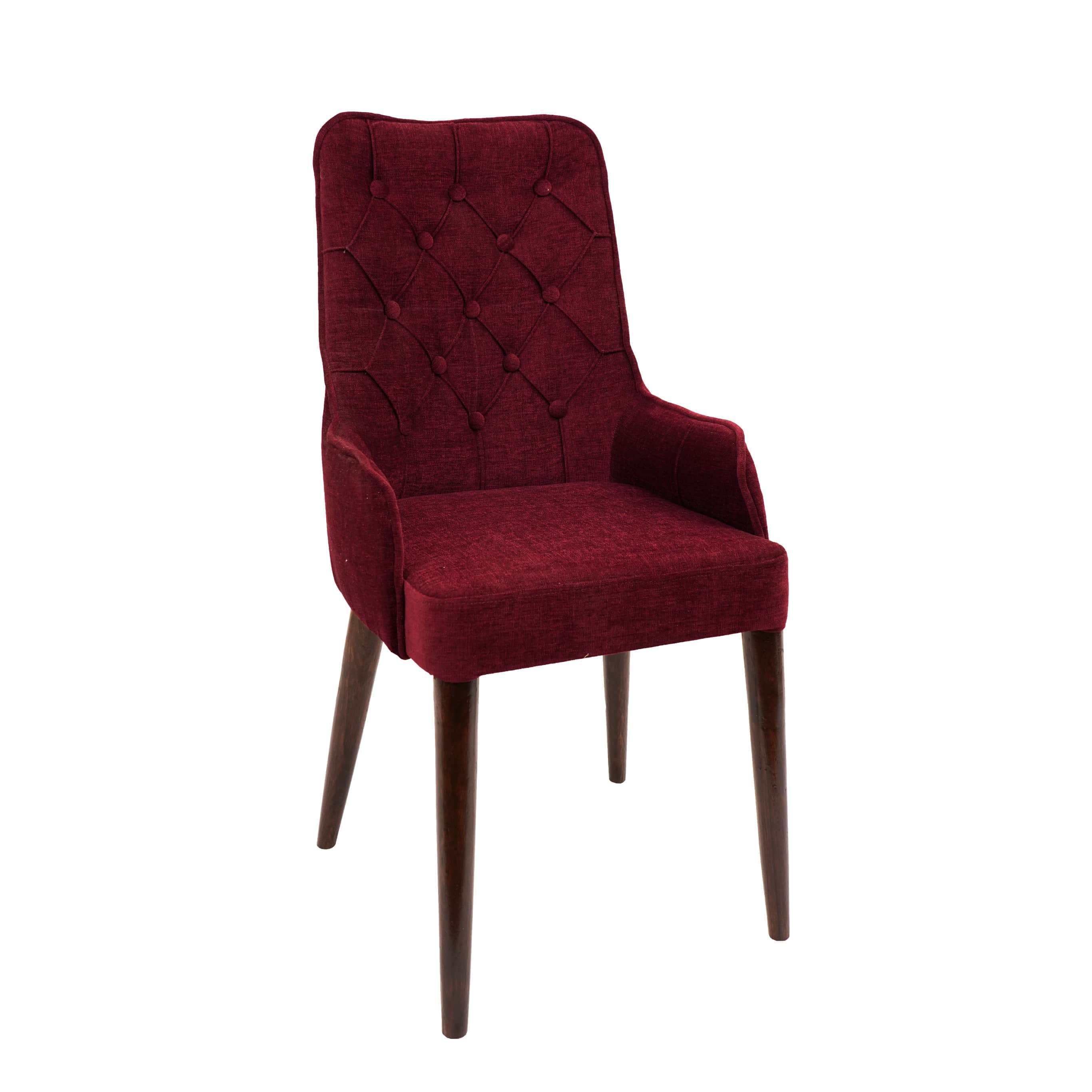 Luxuries upholstered Chair - left_view