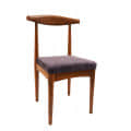 Ebony Single Dining Chair - front_view