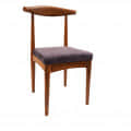Ebony Single Dining Chair - left_view
