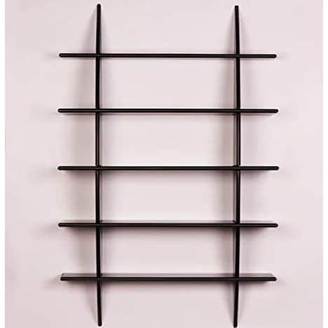 Wood Glossy Finish Floating Wall Shelf - right_view