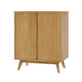 Midcentury Modern Bar Cabinet - front_view
