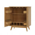 Midcentury Modern Bar Cabinet - top_view