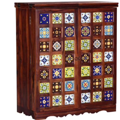 Wooden Bar Cabinet