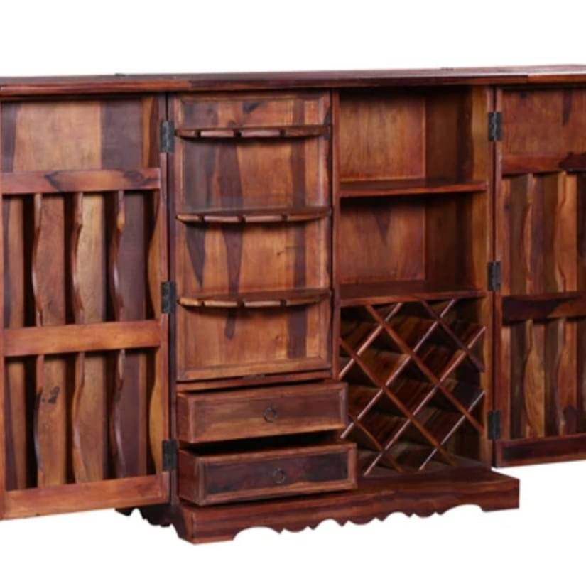 Wooden Bar Cabinet