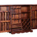 Wooden Bar Cabinet - top_view