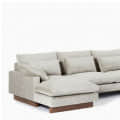 Dayton White 4 Seater Sofa Set - photo
