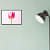 Royal Tulips Wall Poster Glass Framed Wall Painting - front_view
