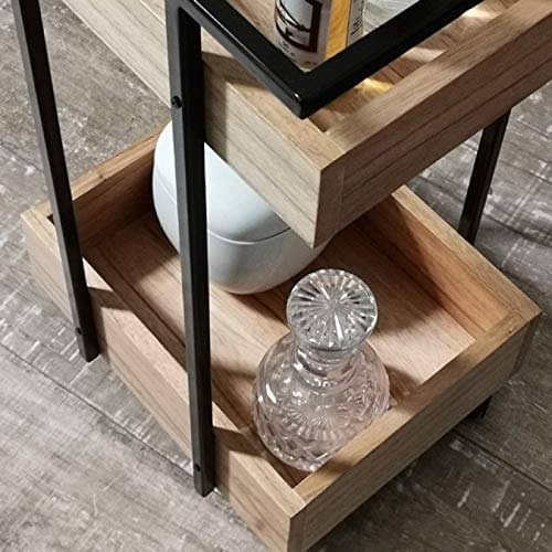 Barco Metal Frame Wooden Bar Stool
