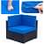 5 Seater Outdoor L Shape Sofa Set - front_view