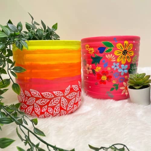 Colourful Planters