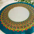 Mandala mirror - top_view