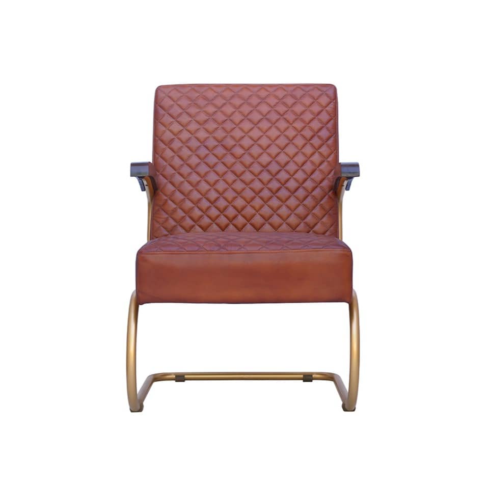 Retro- Industrial Arm Chair