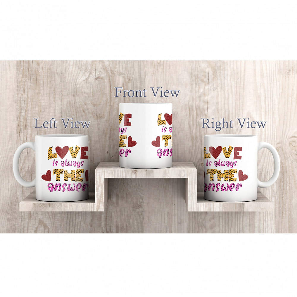 Love Printed Ceremic Mug - photo